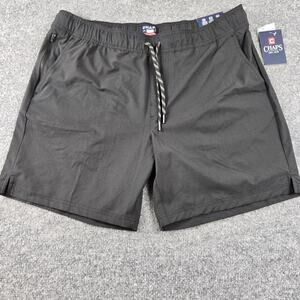 NWT Chaps Performance Shorts Mens Athletic Drawstring Size L #320